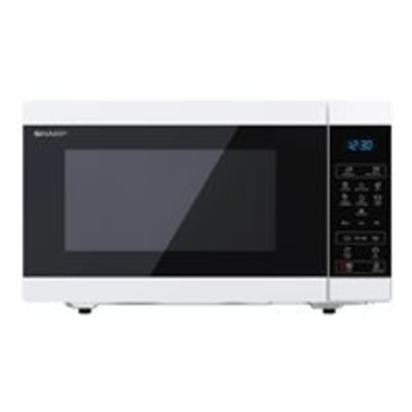 Sharp Classic series Mikrobølgeovn Fritstående 900W 25liter Hvid/sølv/sort