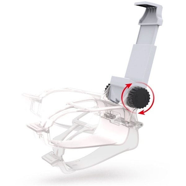 Dobe Mobilholder til PS5 controller, Hvid