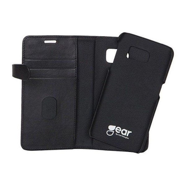 BUFFALO Wallet Læder Samsung S6 Sort Svart