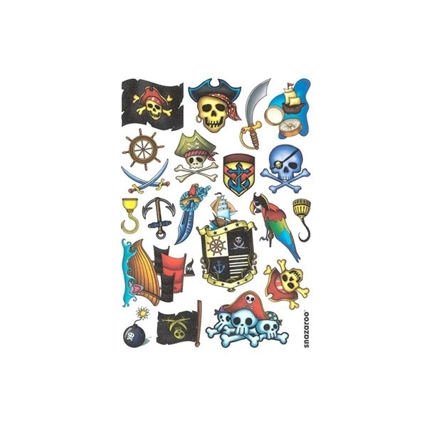 Tatuering "gnuggis" pirattema 20st