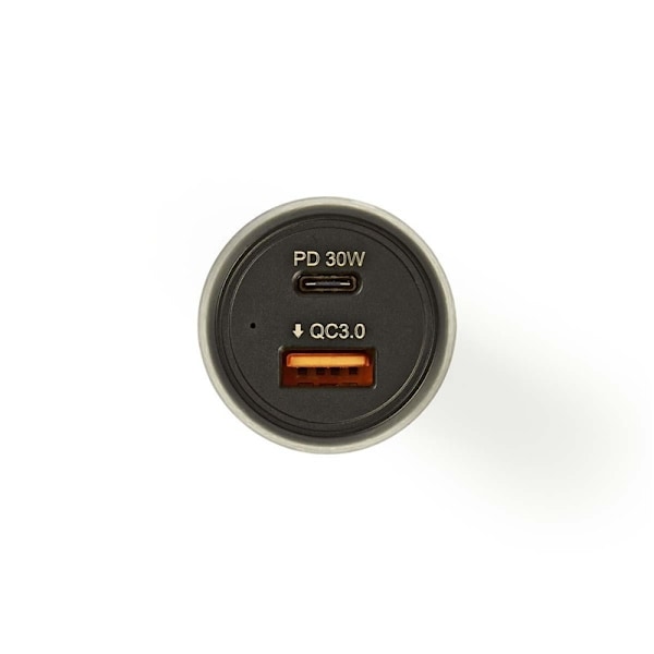 Nedis Billaddare | 48 W | 2x 3.0 A | Antal utgångar: 2 | Port typ: USB-A / USB-Câ„¢ | | Automatiskt val av Spänning