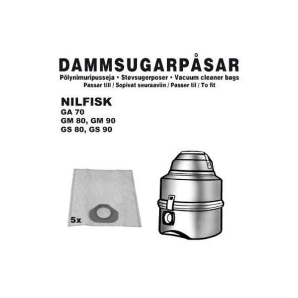 Champion Dammpåsar Nilfisk 5st