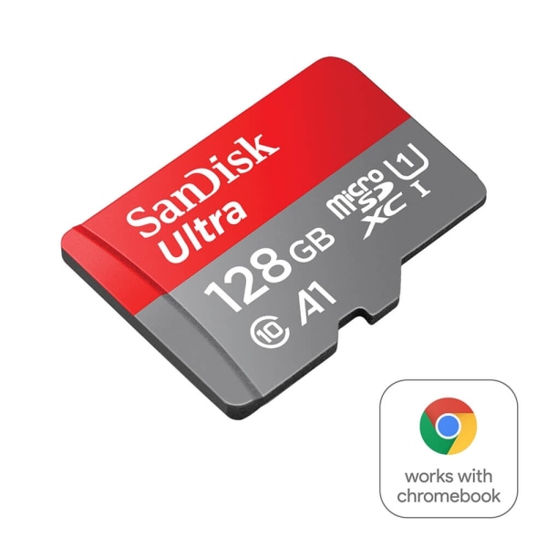 SanDisk Ultra microSDXC 128 GB Chromebooks 140 MB/s UHS-I Adapter