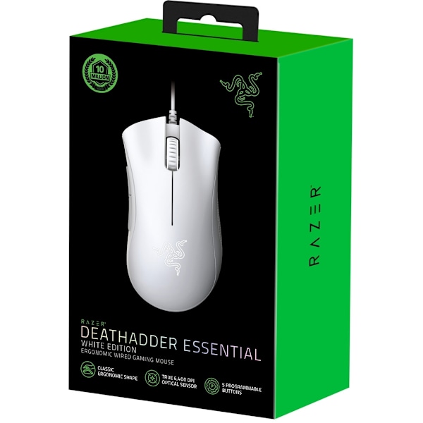 Razer Deathadder Essential spelmus, vit