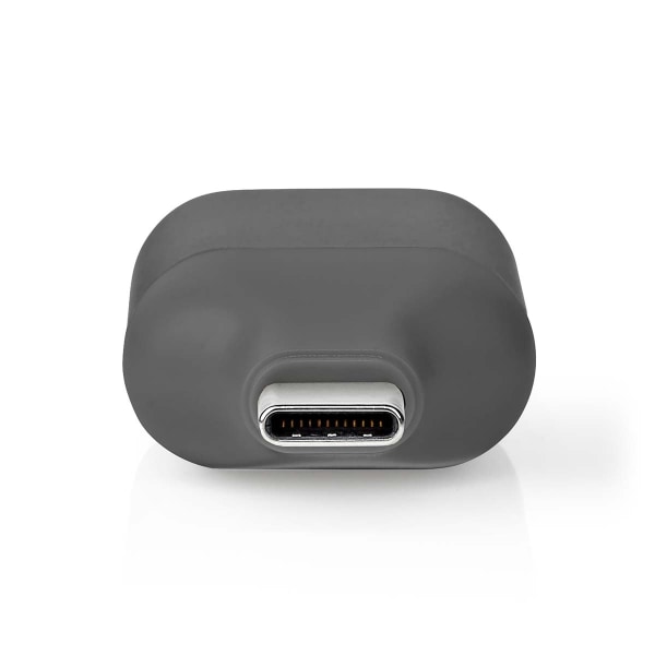 Nedis USB-C™ Sovitin | USB 3.2 Gen 1 | USB-C™ Uros | VGA Naaras | Full HD 1080p | Pyöreä | Niklattu | Harmaa / Musta | Kirjekuori