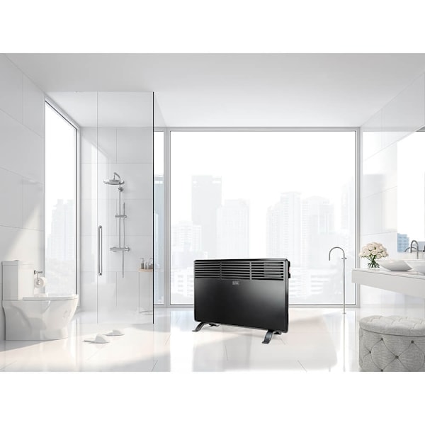 BLACK+DECKER Panel Radiator 1200W Sort