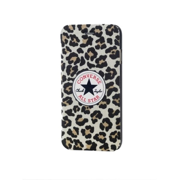 CONVERSE Mobilfodral Canvas iPhone 6 Leopard Flerfärgad