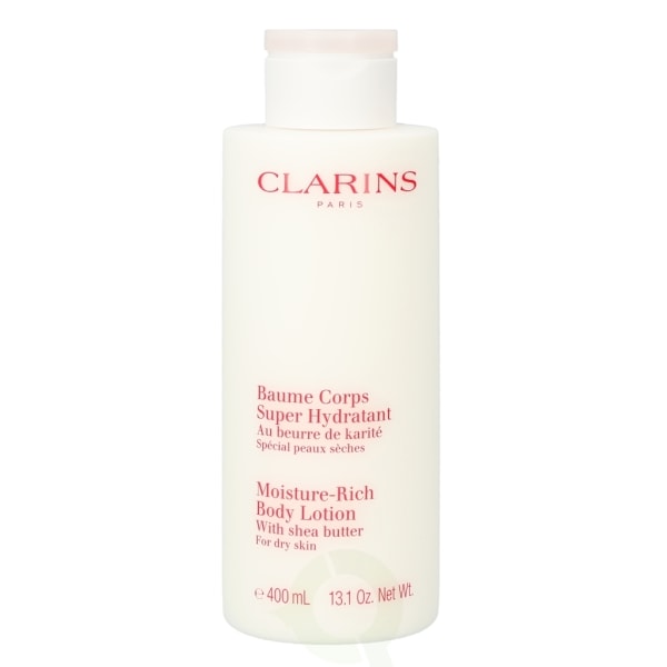 Clarins Moisture-Rich Body Lotion 400 ml With Shea Butter - For Dry Skin