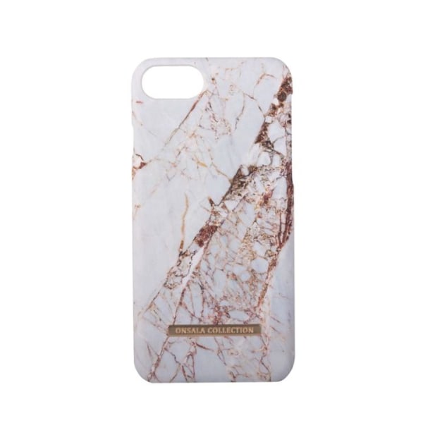 Onsala COLLECTION Suojakuori  Matta White Rhino Marble Iphone6/7/8/SE Vit