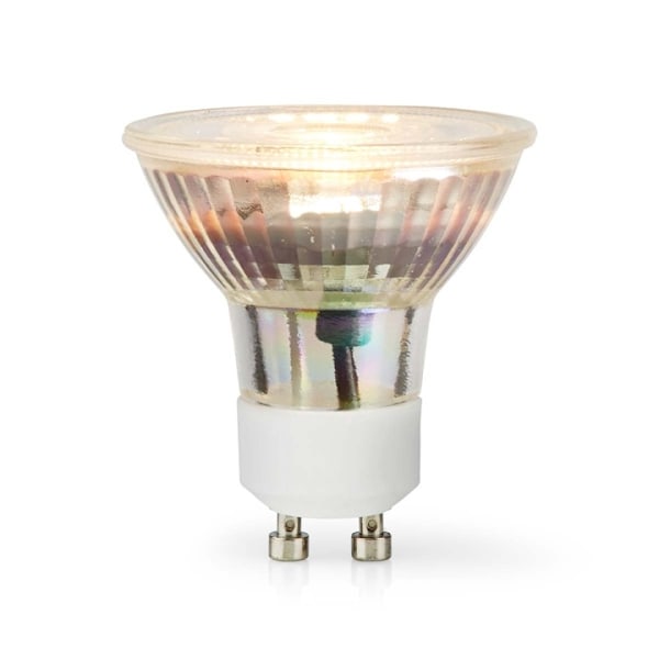 Nedis LED Pære GU10 | Spot | 4.5 W | 345 lm | 2700 K | Dimbar | Varm Hvid | Retro stil | 1 stk