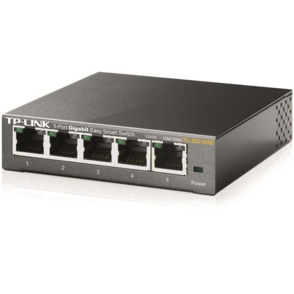 TP-Link nätverksswitch 5x10/100/1000Mbps (TL-SG105E)