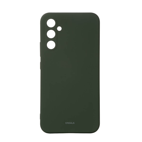 Onsala Suojakuori Sulikoni Olive Green - Samsung Galaxy A34 5G Grön