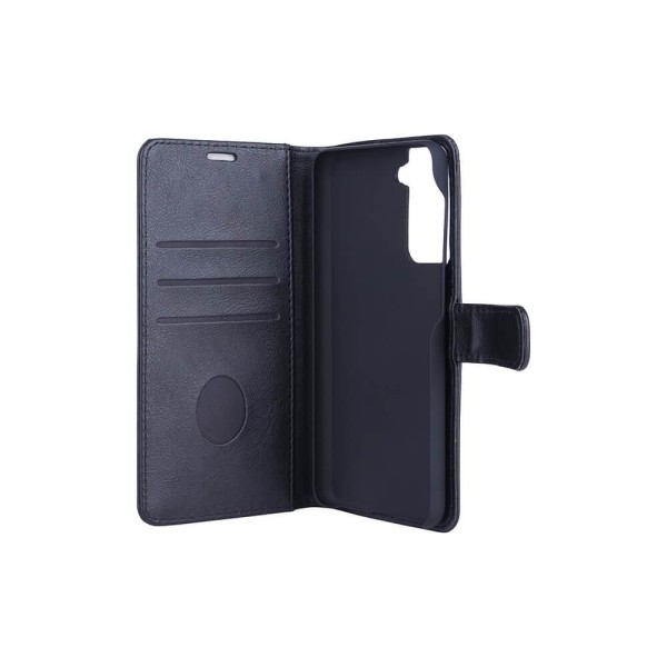 RADICOVER Strålingsbeskyttende Wallet PU Samsung  S21/S30 Flipcover RFID Sort Svart