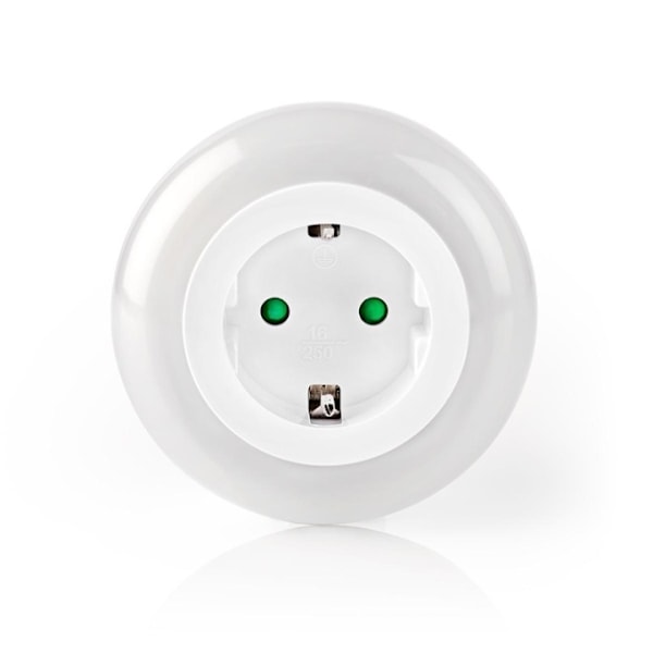 Nedis Plug-In LED natlys | Dag/nat sensor | 3680 W | 10 lm | Blå / Grøn / Hvid