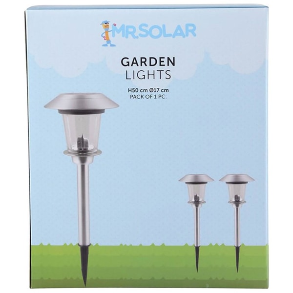 Mr. Solar Trädgårdslampa som laddas med solcell 48 cm