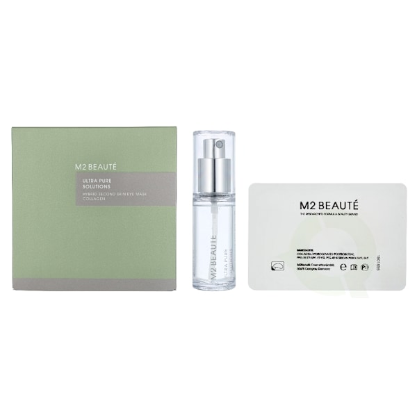 M2 Beaute Hybrid Second Skin Eye Mask Collagen Set 30 ml Activator 30ml + 7 Eye Contour Patches