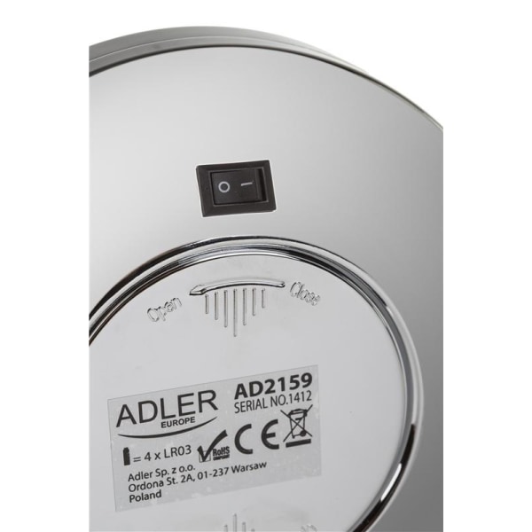 Adler AD 2159 sminkspegel med LED-belysning