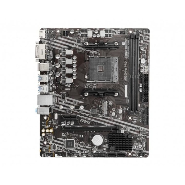 MSI A520M-A PRO bundkort AMD A520 Socket AM4 micro ATX