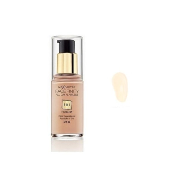 Max Factor Facefinity 3 In 1 Foundation 33 Crystal Beige