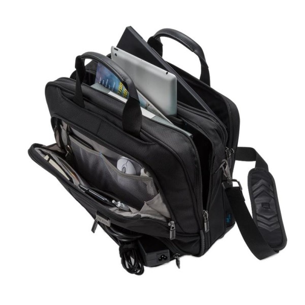 DICOTA Top Traveller PRO travel bag, 12-14 inches, lockable, EVA, blac