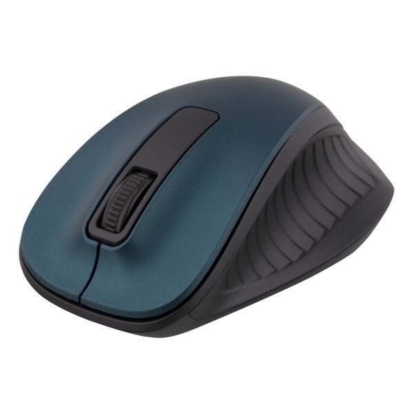 DELTACO wireless optical mouse, 1200 DPI, blue