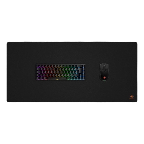 DELTACO GAMING DMP450 XL Musemåtte, 900x400, syet kanter, sort