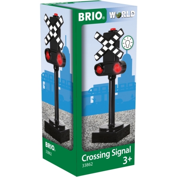 BRIO World 33862 - Järnvägsövergång med ljus