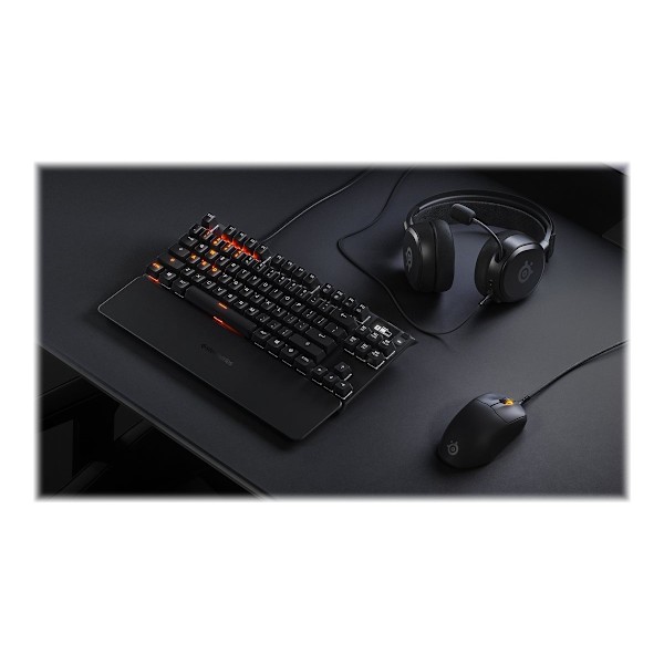 SteelSeries Pro Series PRIME Optisk Kabling Sort