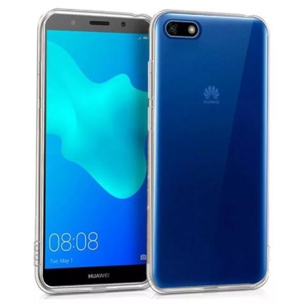 Transparent TPU-skal för Huawei Y5 2018 / Honor 7S Transparent