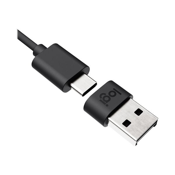 Logitech Zone Wired UC Headset Headband USB Type-C Musta