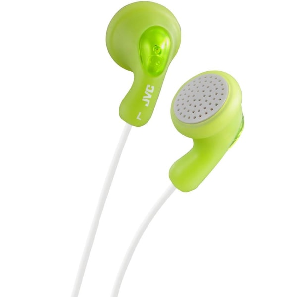 JVC Headphone F14 Gumy In-Ear Green Grön