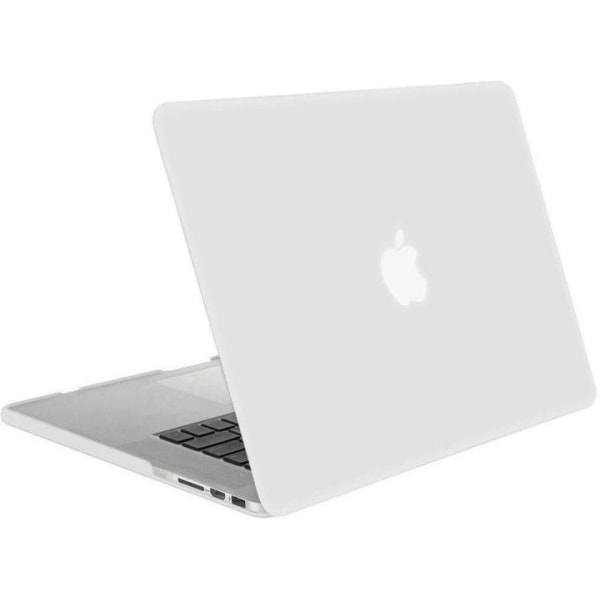 "Jäätynyt kova muovikuori MacBook Pro 15"" A1286:lle, läpinäkyvä