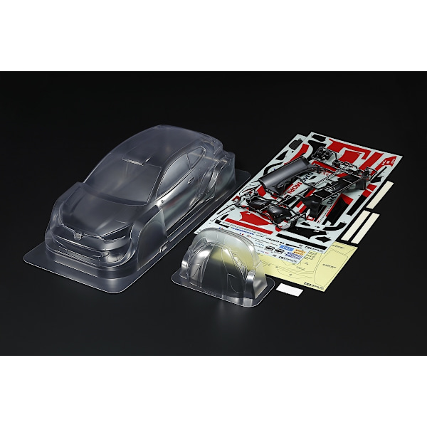 TAMIYA 1/10 Scale R/C Toyota GAZOO Yaris Body Parts Set