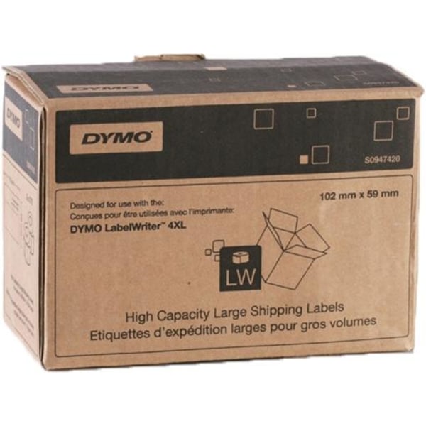 Dymo S0947420  High Capacity XL Shipping Labels - 102x59mm shipp