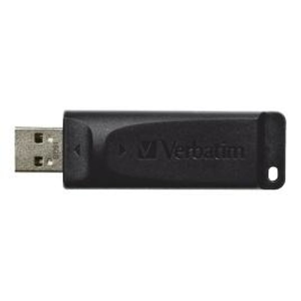 Verbatim slider USB-muisti, 16GB, USB 2.0, musta
