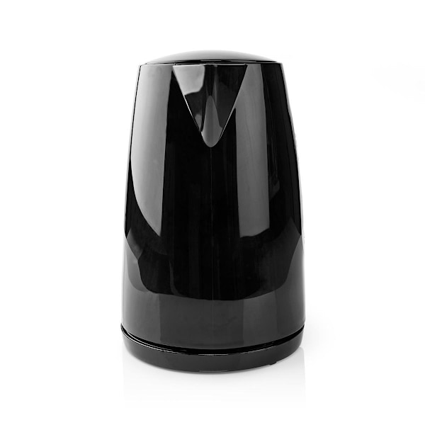 Nedis Elkedel | 1.7 l | Plast | Sort | Drejelig 360 grader | Skjult varmeelement | Strix®-controller | Beskyttelse mod kogetørring