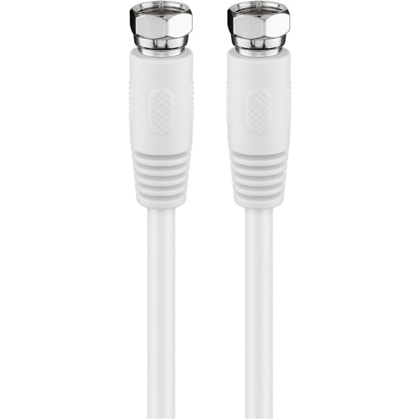 Goobay SAT-antennekabel (80 dB), dobbeltskærmet F-stik > F-stik