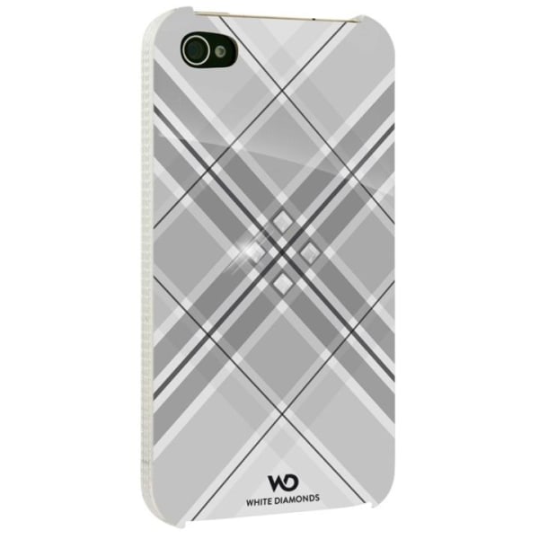 White Diamonds WHITE-DIAMONDS Grid White Cover to iPhone 4 4s Vit