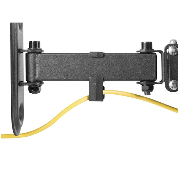DELTACO Office, full-motion 2-way wall, 13"-27", 25kg, 75x75-100-100