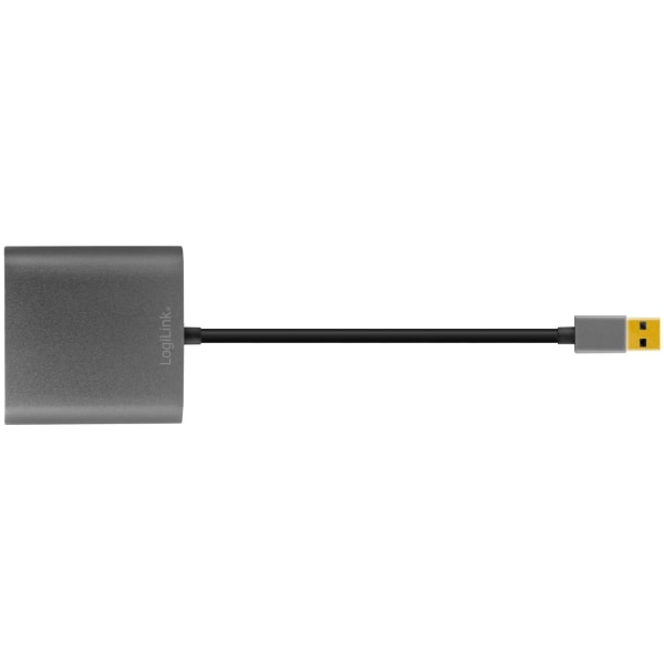 LogiLink USB-A 3.0 -> HDMI-Hona + VGA-Hona Adapter