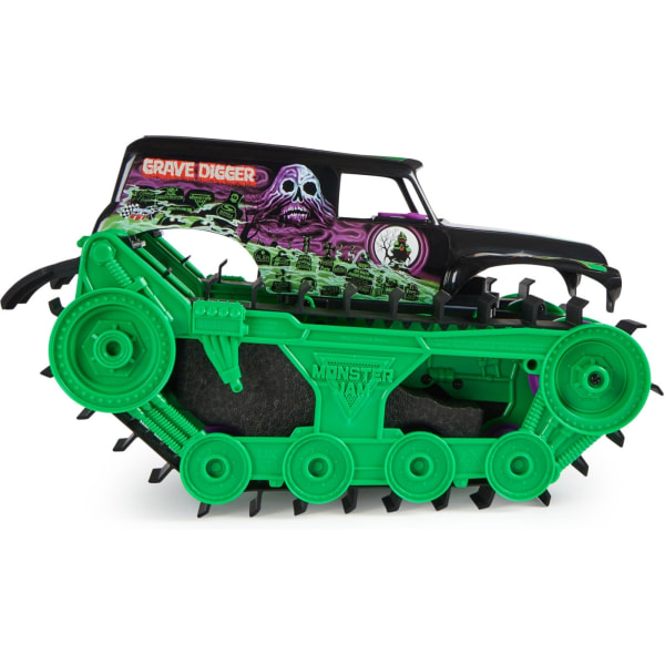 Monster Jam Grave Digger Trax - fjärrstyrd fordon 1:15.