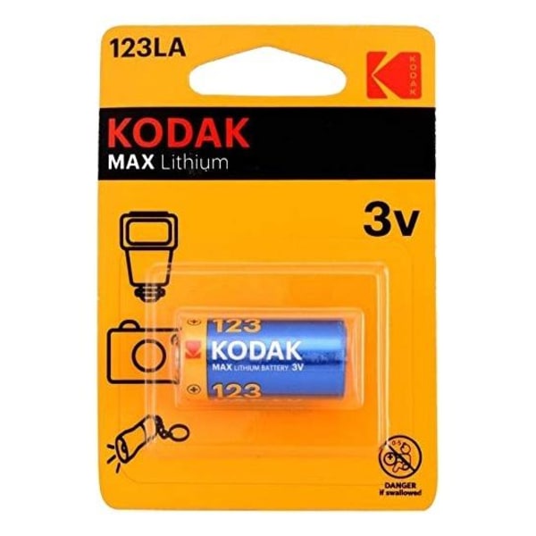 Kodak Kodak Max lithium 123LA battery (1 pack)