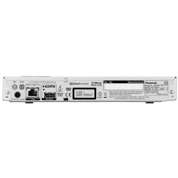 Panasonic DMP-BDT168EG Smart Blu-ray-spelare