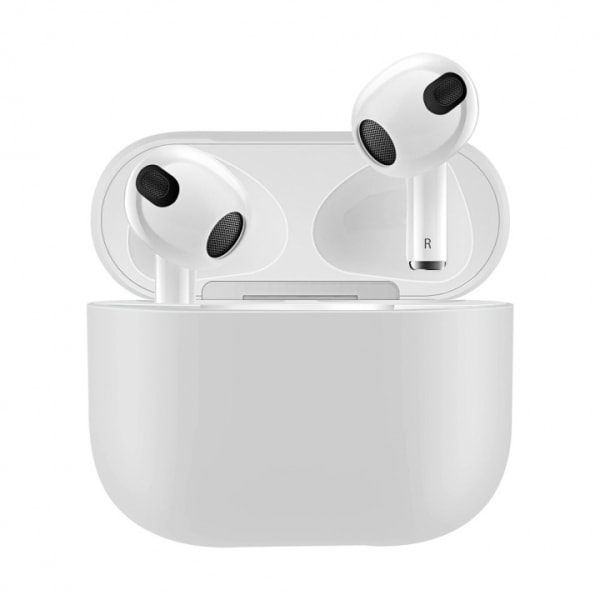 Silikoneskal til Airpods 3, Hvid