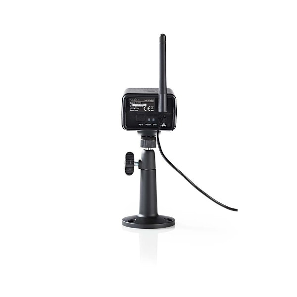 Nedis Digital trådlös kamera | 2.4 GHz | VGA | Inomhus och utomhus | Nattsikt: 5.00 m | Betraktningsvinkel: 73 ° | Svart | IP54