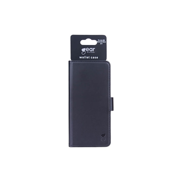 GEAR Wallet Sort - Motorola Moto G71 Svart