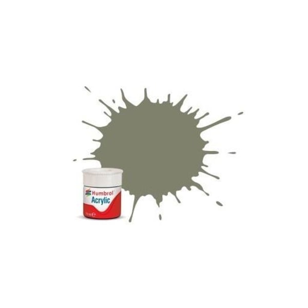 HUMBROL Acrylic maling 14ml grau matt RLM 02-replaced Grå