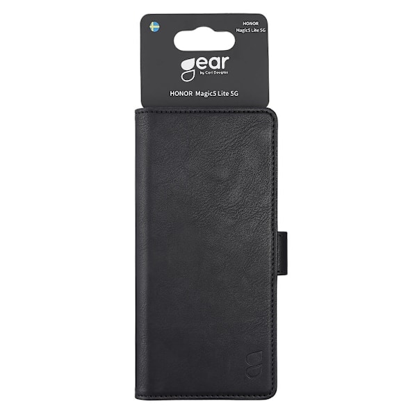 GEAR Classic Wallet 3 card HONOR Magic5 Lite 5G Black Svart