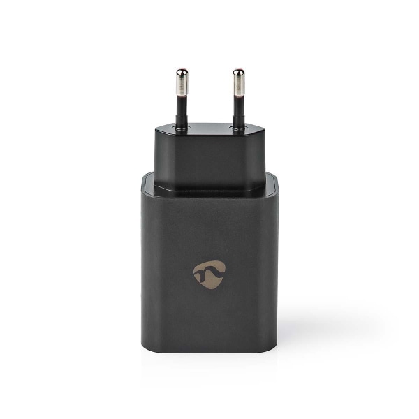 Nedis Seinälaturi | 32 W | Pikalataus-toiminto | 1.5 / 2.0 / 2.5 / 3.0 A | Lähtöliitäntöjen määrä: 1 | USB-C™ | Automaattinen Jännitteen Valinta