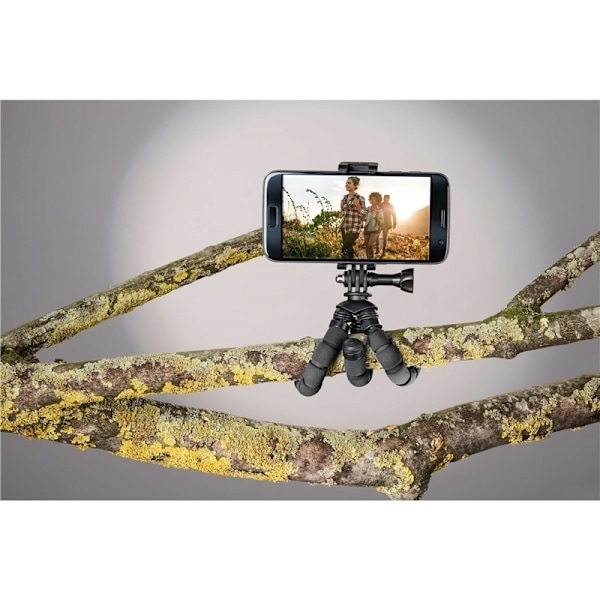 Hama Bordsstativ Flex Smartphone & GoPro 14cm Svart